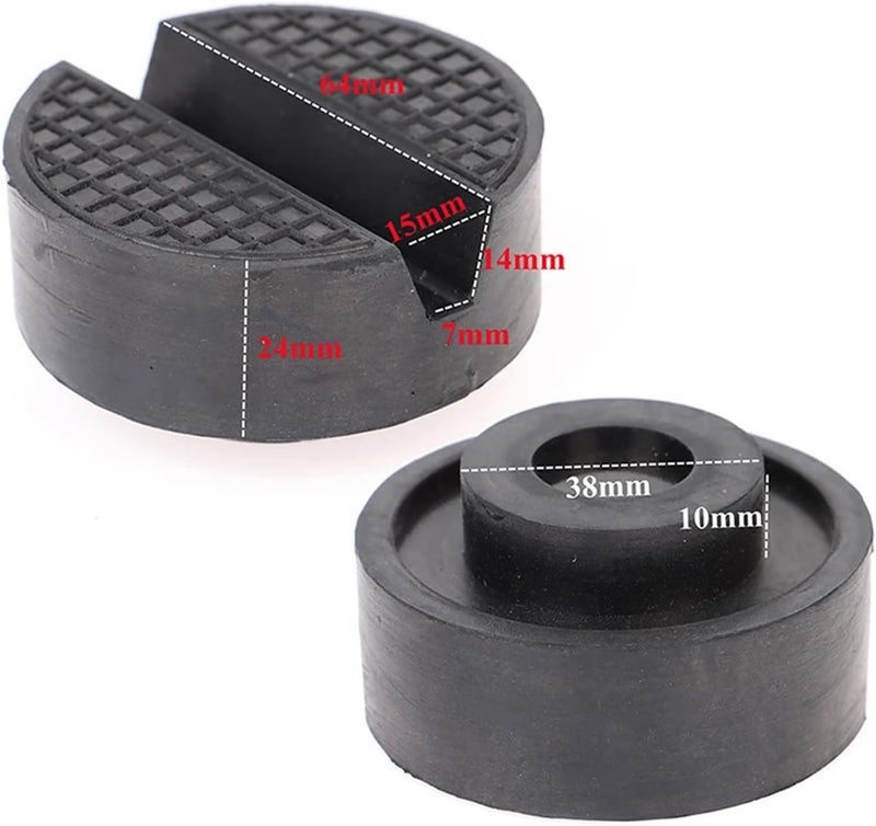 QASULER Car Lift Jack Stand Rubber Pads - Image 2