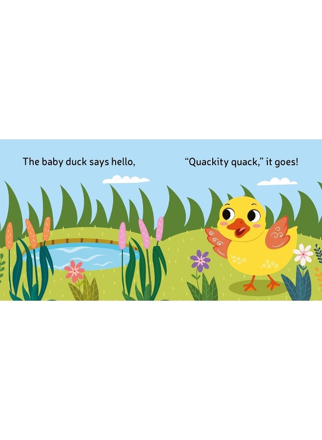 Baby Duck Finger Puppet Book - Image 3