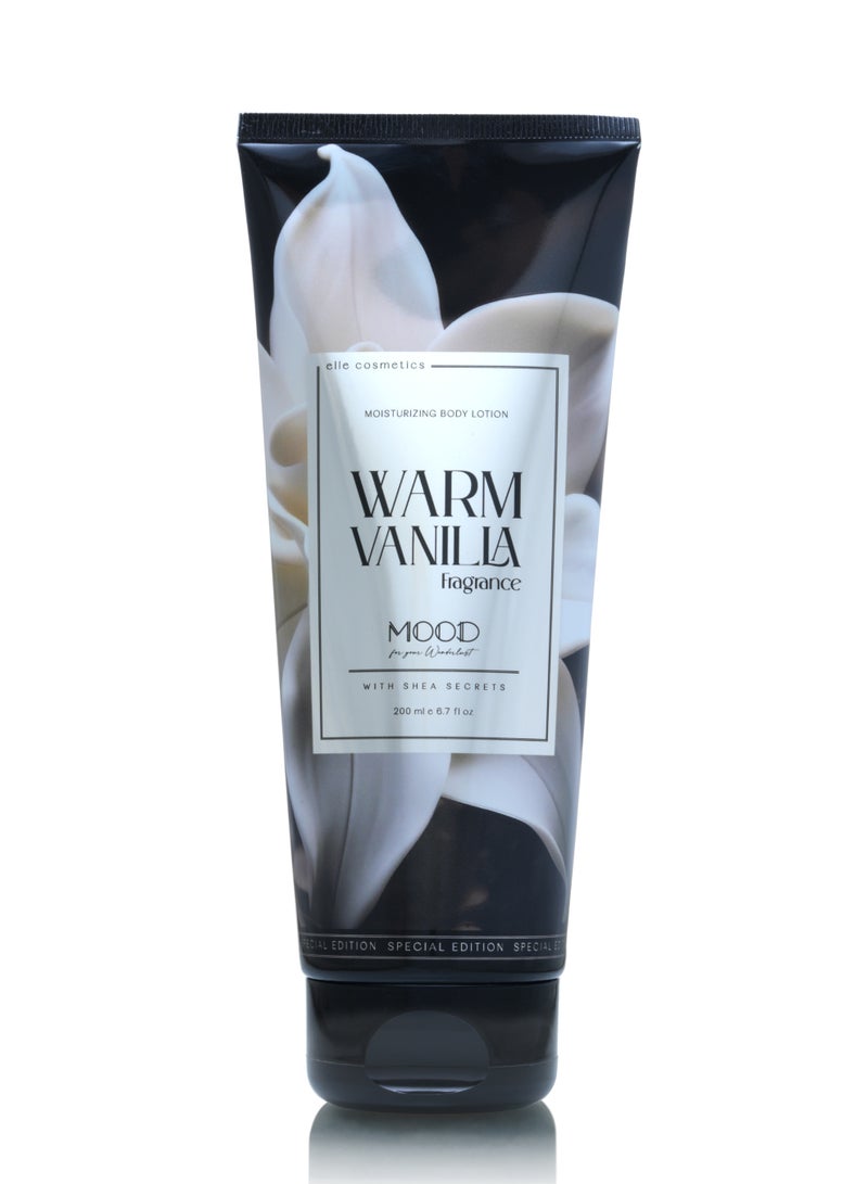 MOOD WARM VANILLA BODY LOTION 200 GM