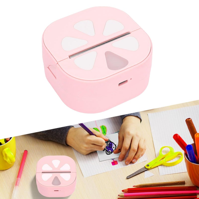 Mini Bluetooth Sticker Printer Portable Thermal Label Maker For Phone Case Journal Organizing With 3 Rolls Paper - Image 5