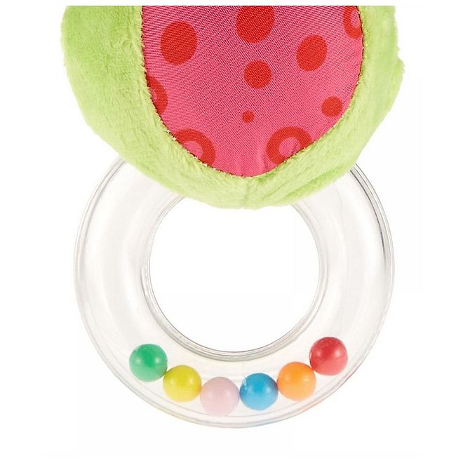 Pixie Cow Rattle Toy for Babies 0M+, Colorful Textured Shapes & Sounds Developmental Toy - Image 3