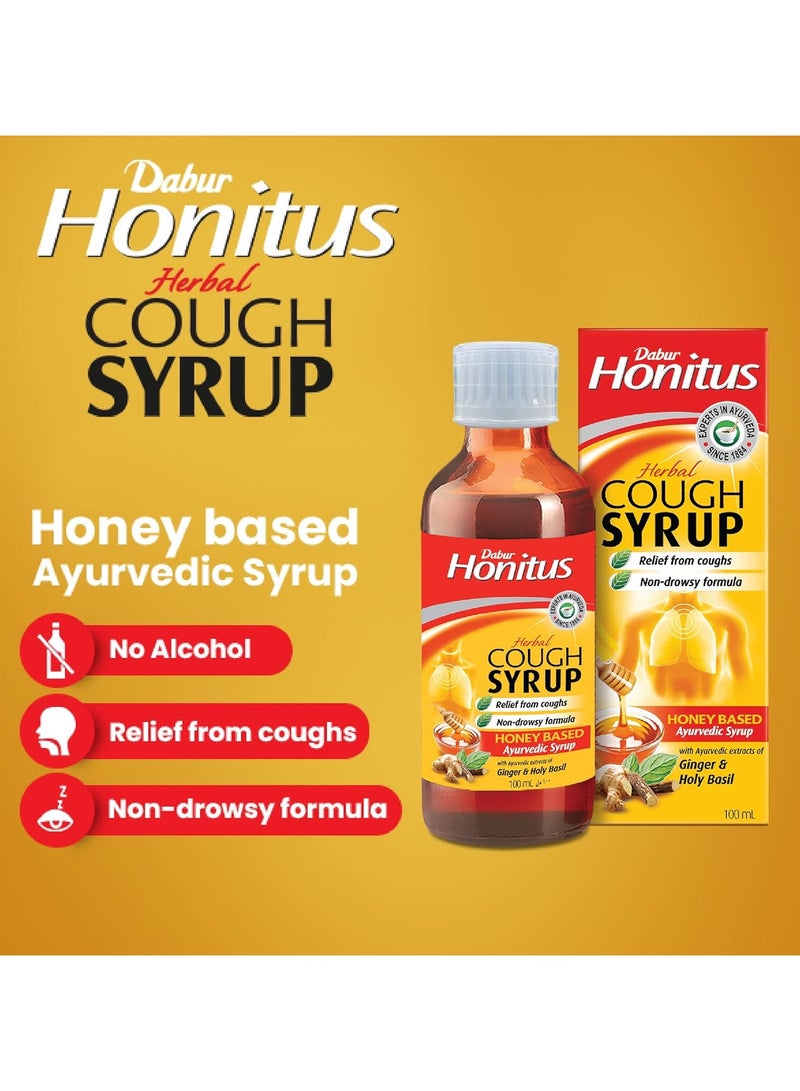 Dabur Dabur Honitus Cough Syrup 100 ml - Image 2