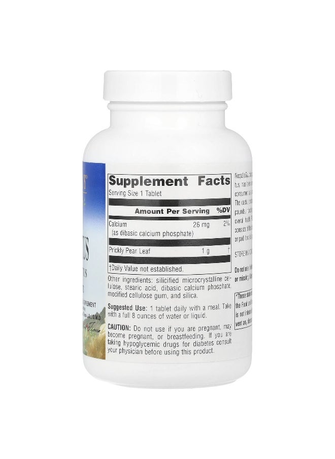 PLANETARY HERBALS Planetary Herbals, Full Spectrum™ Nopal Cactus, 1,000 mg, 60 Tablets  - Image 2