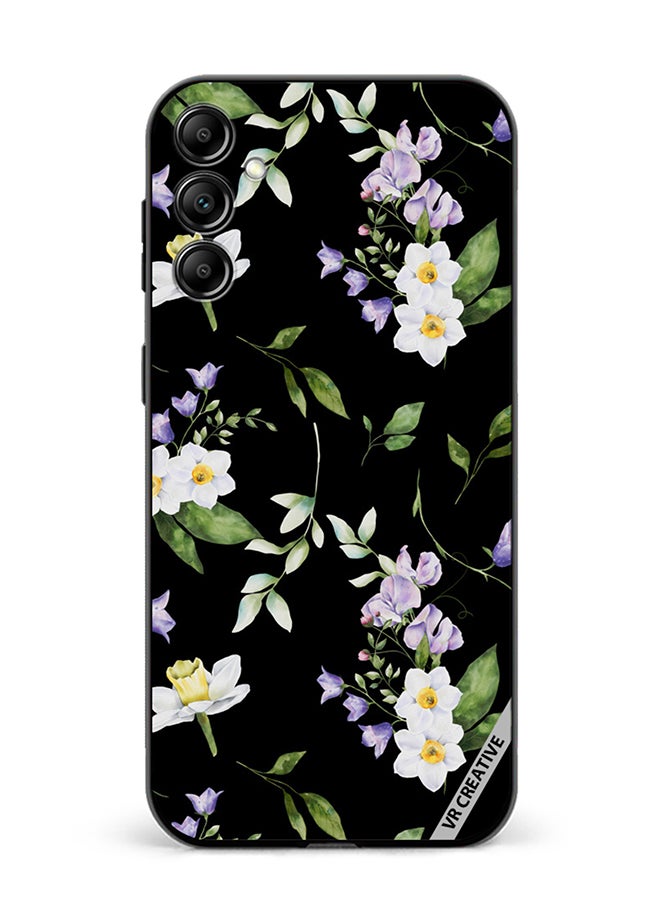 VR CREATIVE Protective Case Cover For Samsung Galaxy A15 5G/A15 Flower Design Multicolour - Image 1