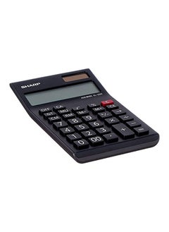 SHARP SHARP 12-digit Electronic Calculator EL-123N-BK 