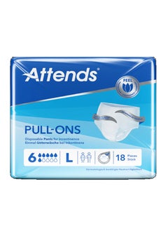 Pull Ons 6 L 4X 18 Pieces - 211830