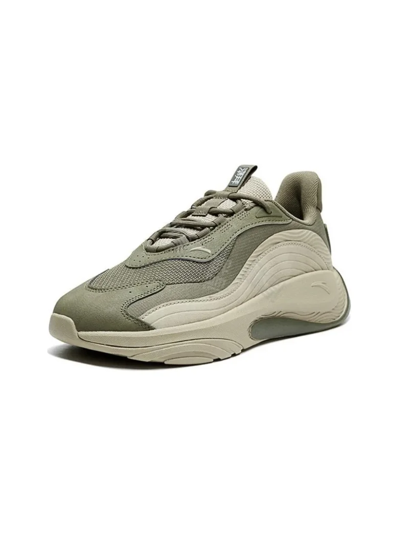 ANTA Chaobai ｜soft plaid Men's lifestyle Casual Shoes Sneakers