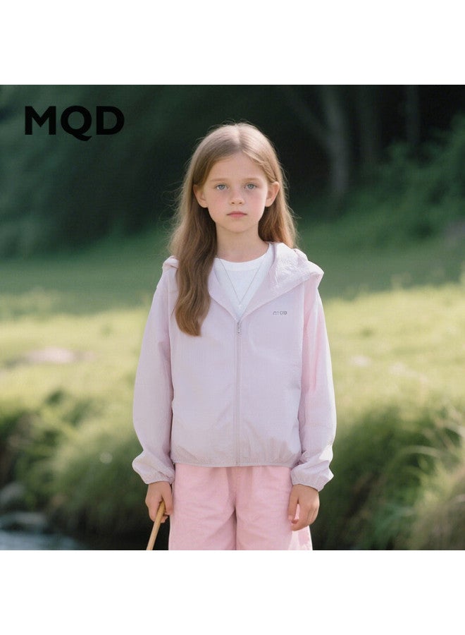 Mqd Boys' Summer  New Mesh Splice Breathable Lightweight Cooling Sun Protection Jacket - Image 1