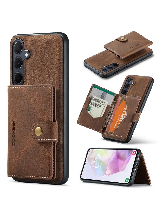 Case For Samsung Galaxy A35 5G J01 Retro Magnetic Detachable Wallet Phone Case