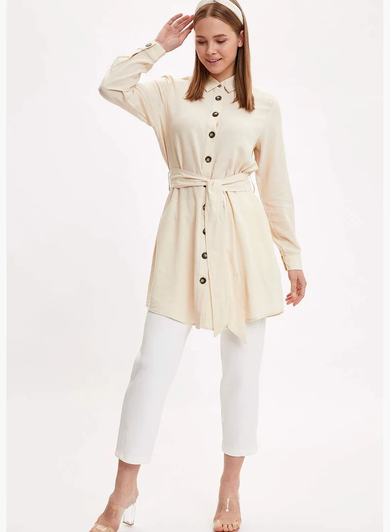 DeFacto Button Down Woven Tunic