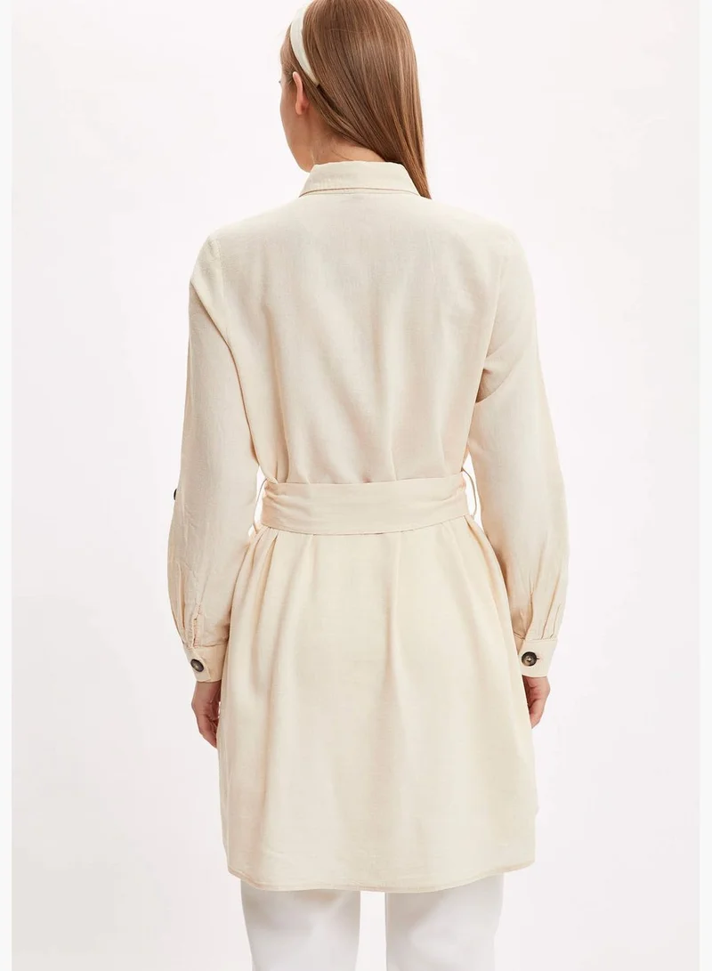 DeFacto Button Down Woven Tunic