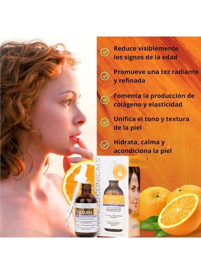 Advanced Clinicals Vitamin C Face Serum -52ml - Image 2