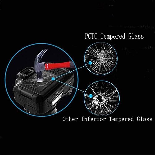 PCTC Screen Protector for EOS R5 / R5 C Full-Frame Mirrorless Camera (2+2Pack), 0.3mm 9H Hardness Tempered Glass Screen Cover - Image 4
