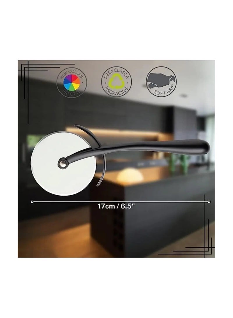 قطاعة بيتزا فاخرة من الفولاذ المقاوم للصدأ - Image 4