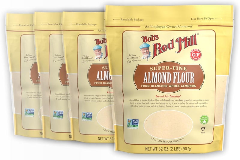 Bob's Red Mill Super-Fine Almond Flour - 32 oz (Pack of 4) - Image 1