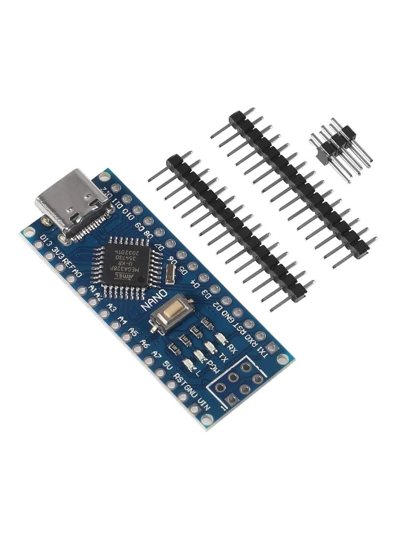 1pc نانو 3.0 ATmega328P نوع C CH340 لأردوينو - Image 2