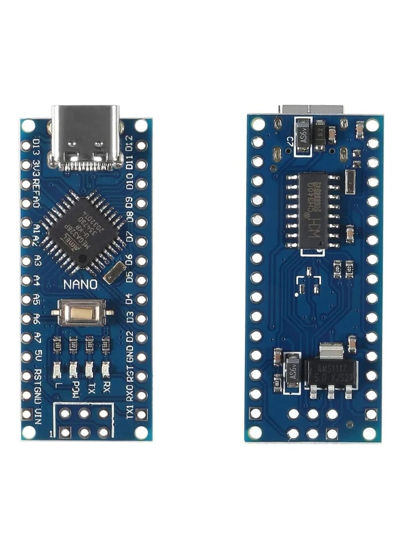 1pc نانو 3.0 ATmega328P نوع C CH340 لأردوينو - Image 3