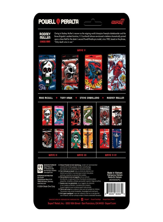 Super7 Powell-Peralta Rodney Mullen - 3.75" Powell-Peralta Action Figure Classic Skateboard Collectibles and Retro Toys - Image 3