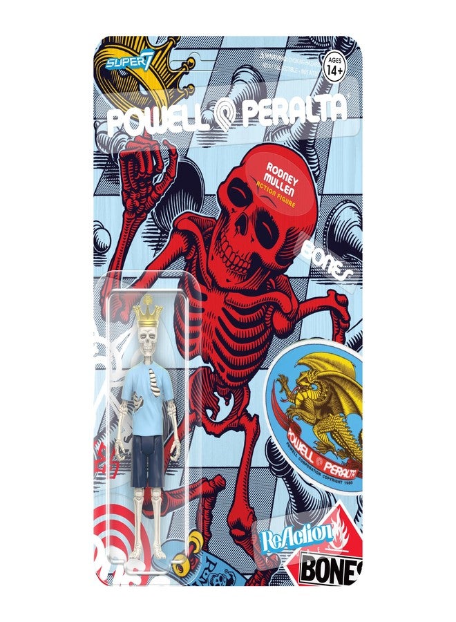Super7 Powell-Peralta Rodney Mullen - 3.75" Powell-Peralta Action Figure Classic Skateboard Collectibles and Retro Toys - Image 1