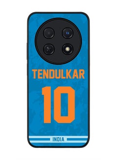 Stylizedd Rugged Black edge case for Huawei nova 12i 4G, Slim fit Case Flexible Anti Drop TPU Gel Thin Cover - Team India Sachin Tendulkar, Jersey No 10  - Image 1