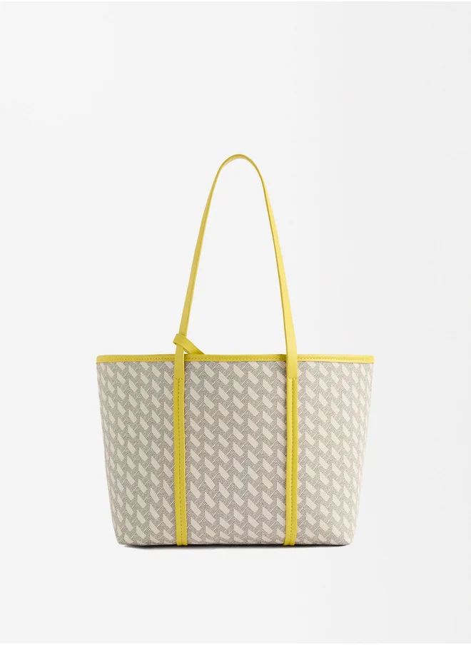 PARFOIS Printed Tote Bag