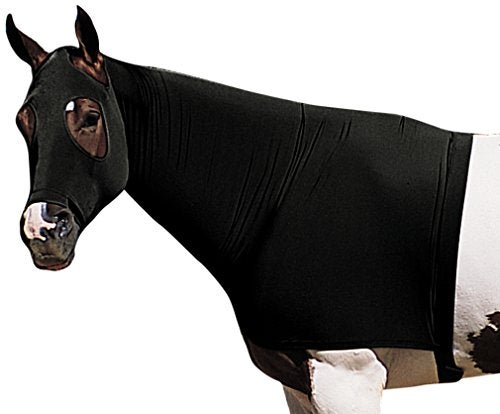 Weaver Leather EquiSkinz Hood Black, Medium - Image 3