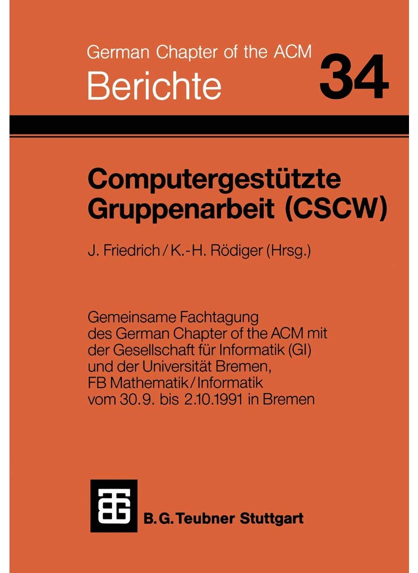 Computergestutzte Gruppenarbeit (Cscw) 