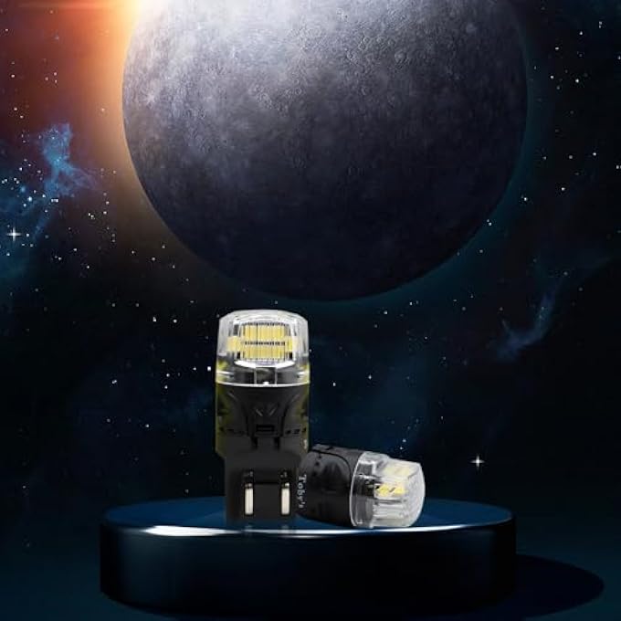 توبيز مصباح ليد T20 7443 16SMD فائق السطوع 12 فولت أبيض بديل لمبات رقاقة 4218 خالية من الأخطاء من Canbus لضوء الفرامل الاحتياطي للرجوع للخلف، عبوة من قطعتين - Image 4