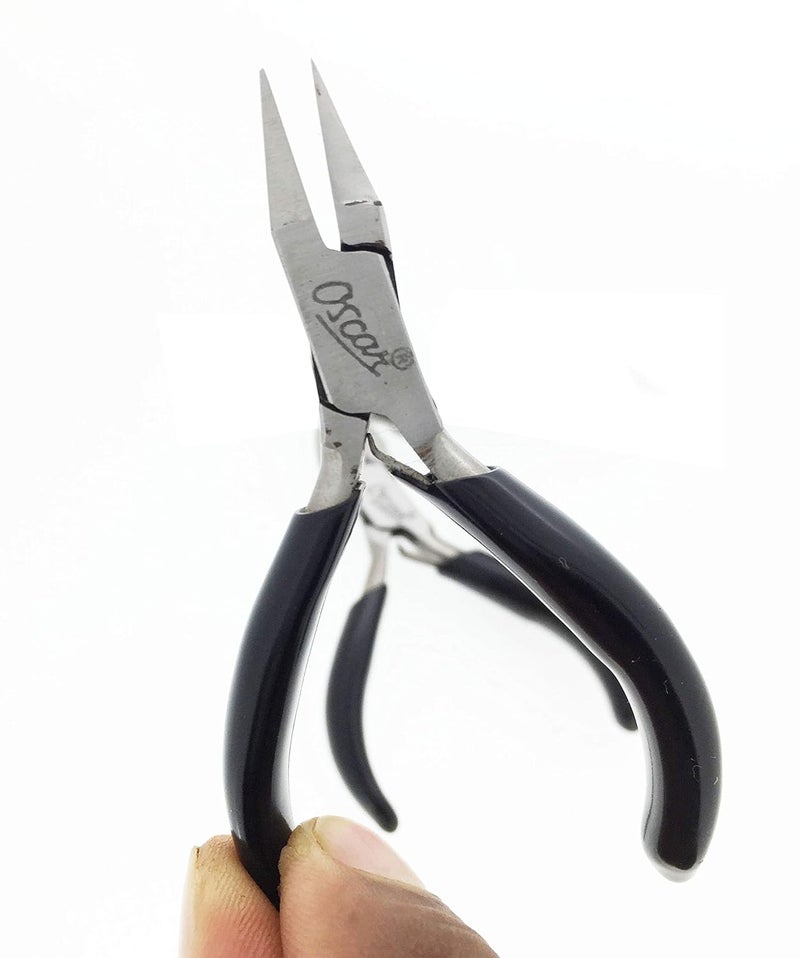 SWISSO Oscar 2PC Mini Craft Pliers with Flat Nose Pliers and Cutting Pliers 8cm Great for Travel or Young Crafters - Image 4
