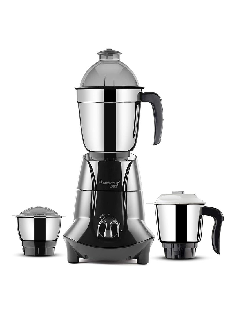 BUTTERFLY Butterfly Smart Glass 4 Burner Gas Stove, Manual and Jet Elite 750-Watt Mixer Grinder with 3 Jars  - Image 3