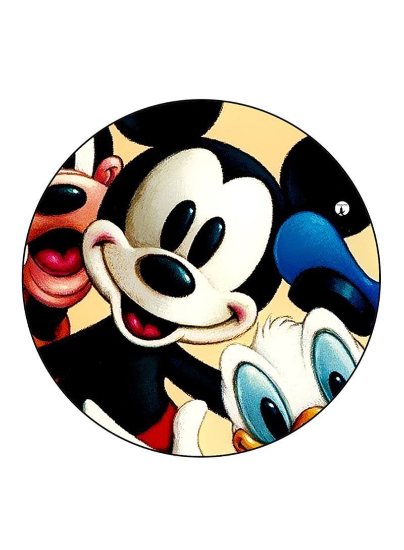 RKN Disney Printed Mouse Pad Round  Multicolour