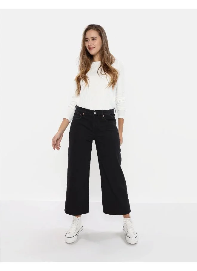 American Eagle AE Strigid '90s Wide Leg Crop Jean
