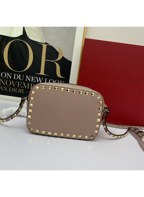 2024 Genuine Leather Shoulder Bag for Women Pink
