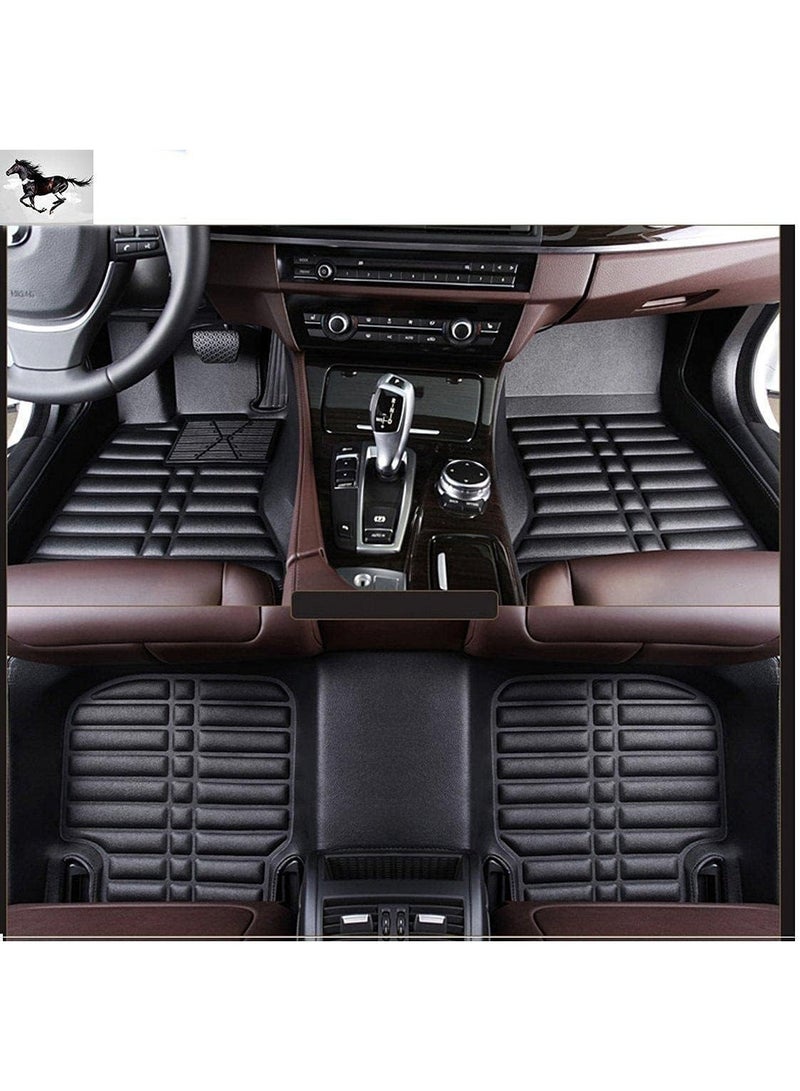 5D Car Floor Mats – Full Coverage Premium 3-Piece Set for Complete Interior Protection - Image 2