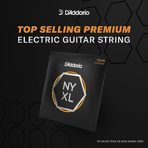 D'Addario NYXL1046 Nickel Plated Electric Light Guitar Strings (Nickel) - Image 3