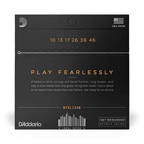 D'Addario NYXL1046 Nickel Plated Electric Light Guitar Strings (Nickel) - Image 2