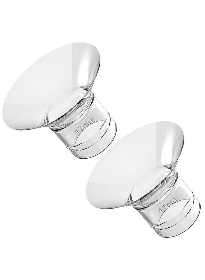 RUVALINO Flange Insert 17Mm, Compatible With Breast Pump (S12A/S12/S12 Pro/S10/S9 Pro/S9) 24Mm Shields/Flanges, Reduce 24Mm Tunnel Down To 17Mm, 2Pcs - Image 1