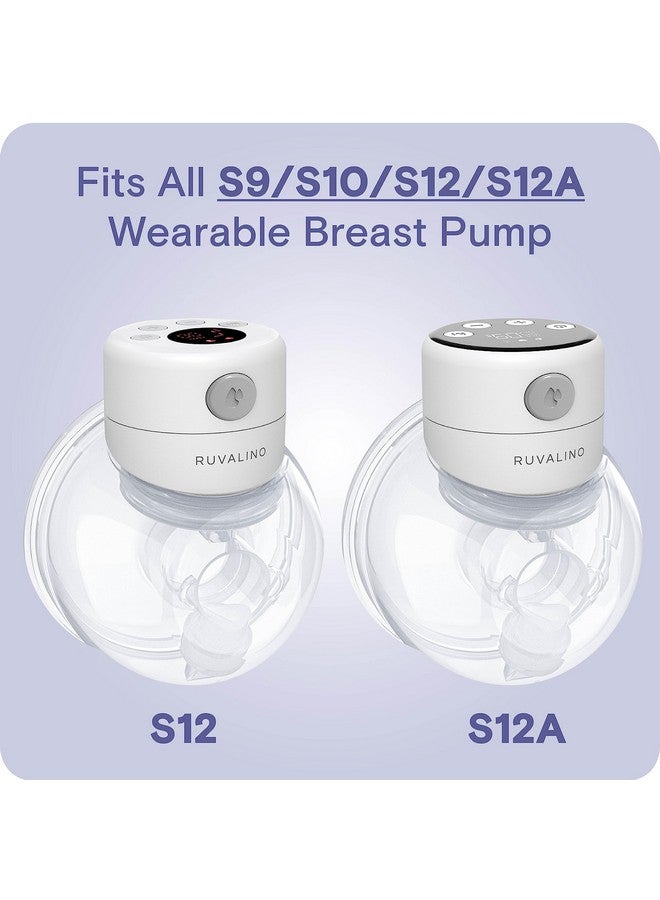 RUVALINO Flange Insert 17Mm, Compatible With Breast Pump (S12A/S12/S12 Pro/S10/S9 Pro/S9) 24Mm Shields/Flanges, Reduce 24Mm Tunnel Down To 17Mm, 2Pcs - Image 4