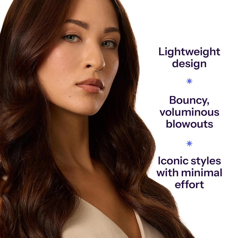 Hot Tools Pro Artist Hot Air Styling Brush | Style, Curl and Touch Ups (1”) Black - Image 2