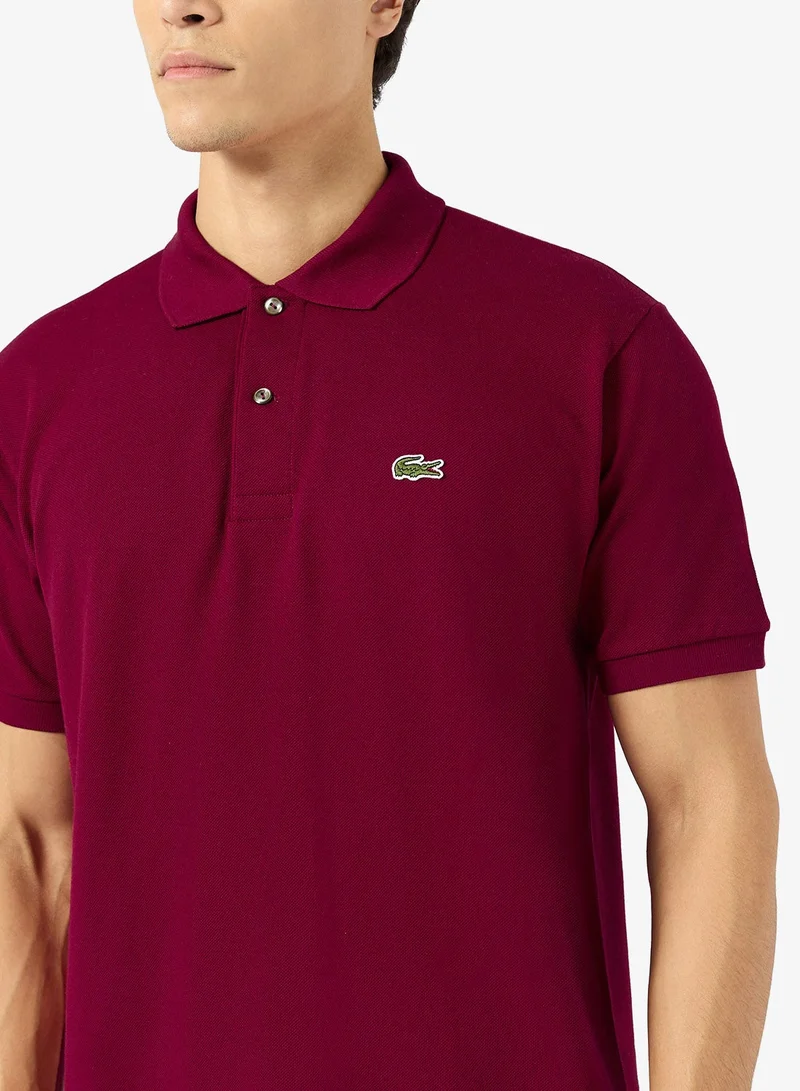 LACOSTE  Classic Fit Original Piqué Polo Shirt for Men | Best Price UAE