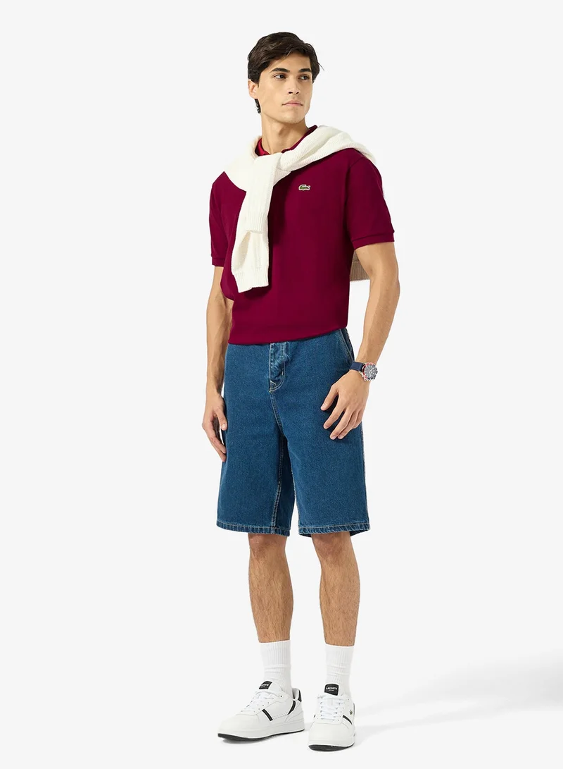 LACOSTE  Classic Fit Original Piqué Polo Shirt for Men | Best Price UAE