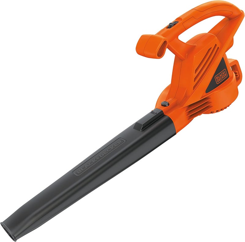 BLACK+DECKER Electric Leaf Blower, Handheld Blowers for Lawn Care, Lightweight, 180 MPH 180 CFM, 7-Amp, Corded (LB700) - Image 1