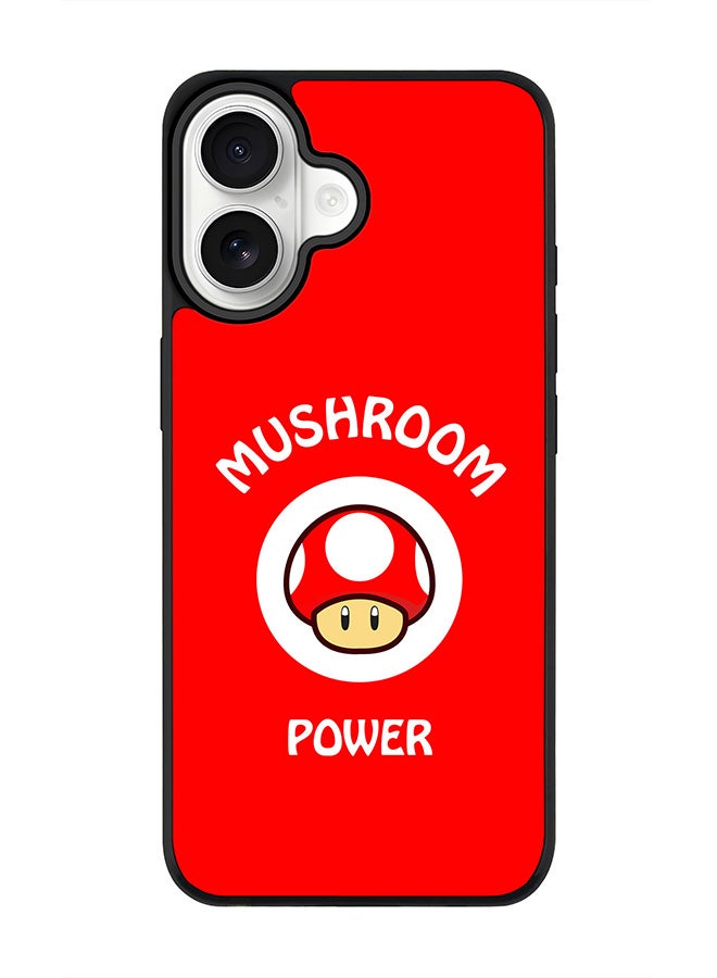 Stylizedd iPhone 17 Case, [Compatible with MagSafe] Slim Magnetic cover Phone Case iPhone 17 -Mushroom Power - Image 1
