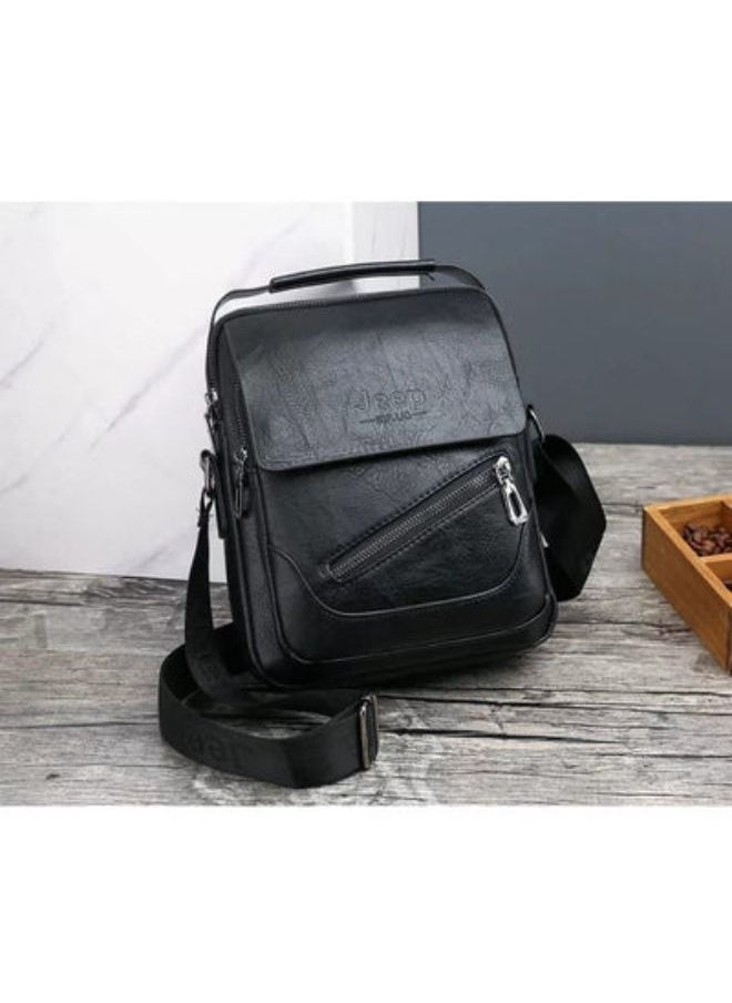 Jeep Buluo Shoulder Cross Bag High Quality Black-Multiuse  - Image 1