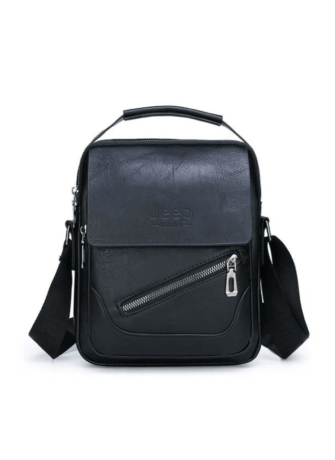 Jeep Buluo Shoulder Cross Bag High Quality Black-Multiuse  - Image 3