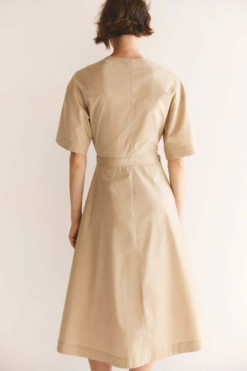 H&M  Wrap midi dress for Women | Best Price UAE