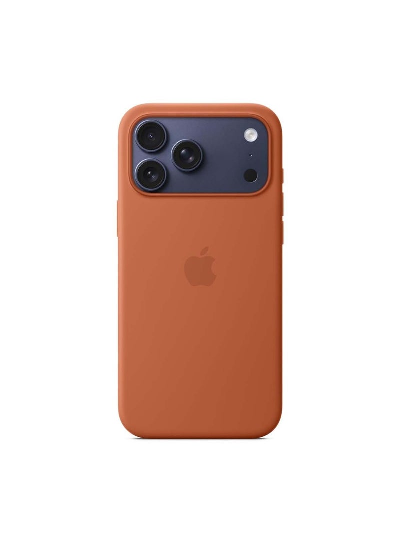 Techie Apple iPhone 17 Pro max Silicone Case with MagSafe – Tera Cotta - Image 4