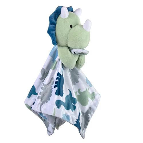 Baby Essentials Minky Animal Snuggler Lovey Blanket for Kids, Babies, Boys, Girls, Gender Neutral Security Blanket with Stuffed Animal (Dynamic Dino) - Image 2
