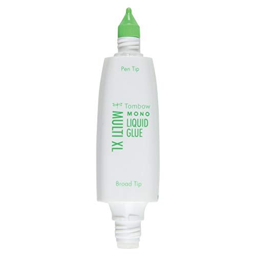 Tombow 52195 MONO Multi XL Liquid Glue, 1.76 Ounce Each, 10-Pack. Value Size, Multi-Purpose Glue with Dual Tip Dispenser. - Image 2