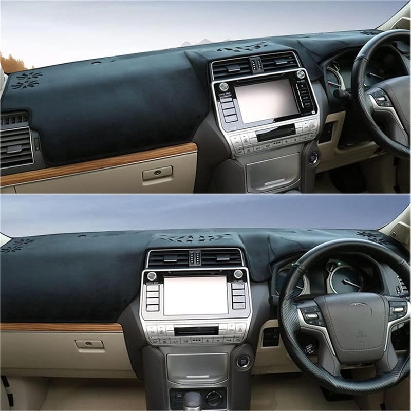 QASULER Car Dashboard Cover for Toyota Prado 150 - Image 3